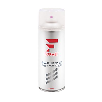 FORMEL Покрытие антигравийное GRAVIPLUS EXTRA PROTECTION серый 520 мл, аэрозоль FM171106